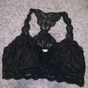 Black bralette